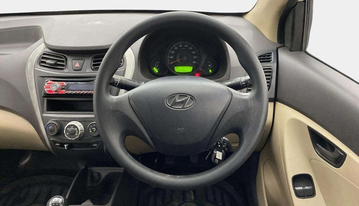 2012 Hyundai Eon ERA +, Petrol, Manual, 64,131 km, Steering Wheel Close Up