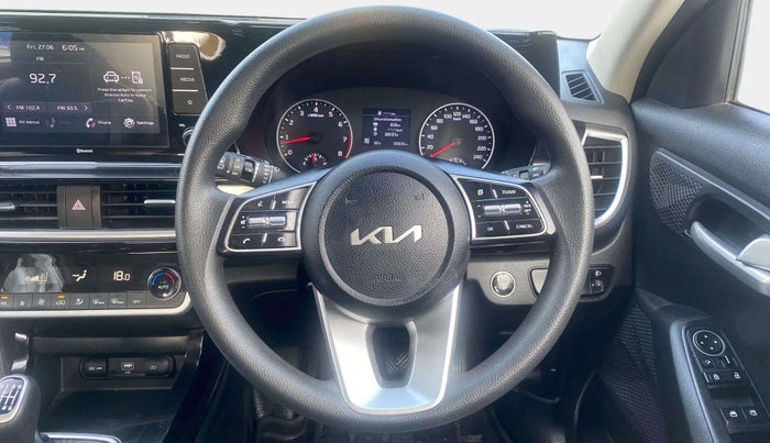 2022 KIA SELTOS HTK PLUS 1.5 IMT, Petrol, Manual, 18,405 km, Steering Wheel Close Up