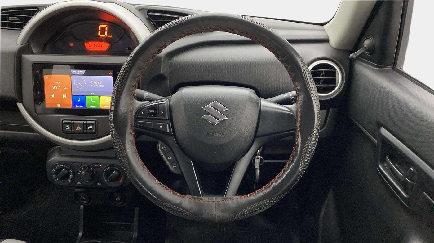 2022 Maruti S PRESSO VXI+, Petrol, Manual, 63,368 km, Steering Wheel Close Up