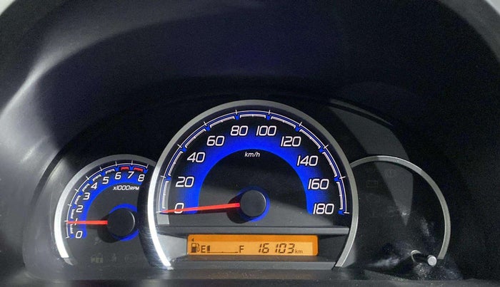 2017 Maruti Wagon R 1.0 VXI, Petrol, Manual, 16,078 km, Odometer Image