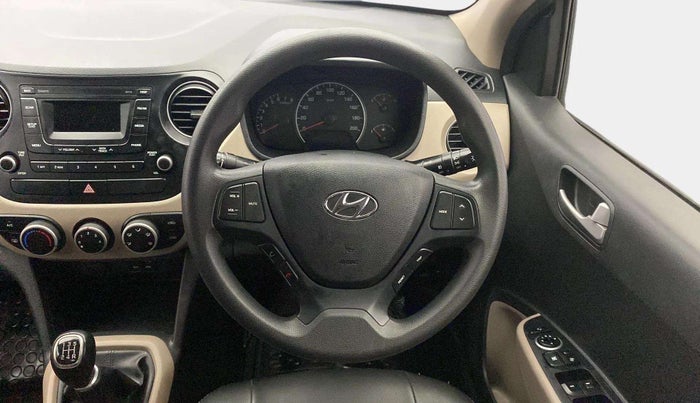 2016 Hyundai Grand i10 SPORTZ 1.2 KAPPA VTVT, Petrol, Manual, 94,761 km, Steering Wheel Close Up