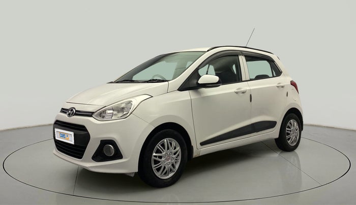 2016 Hyundai Grand i10 SPORTZ 1.2 KAPPA VTVT, Petrol, Manual, 94,761 km, Left Front Diagonal