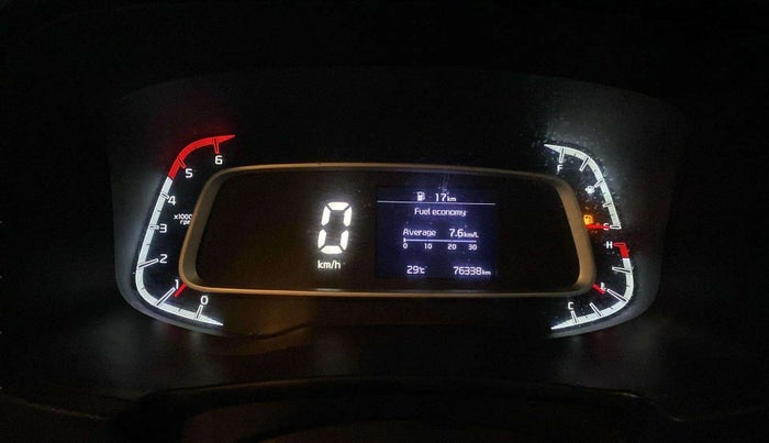 2021 KIA SONET HTX 1.5, Diesel, Manual, 76,333 km, Odometer Image