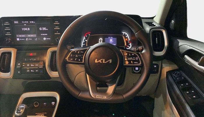 2021 KIA SONET HTX 1.5, Diesel, Manual, 76,333 km, Steering Wheel Close Up