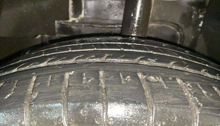 2022 Tata NEXON XZ PETROL, Petrol, Manual, 49,900 km, Left Front Tyre Tread