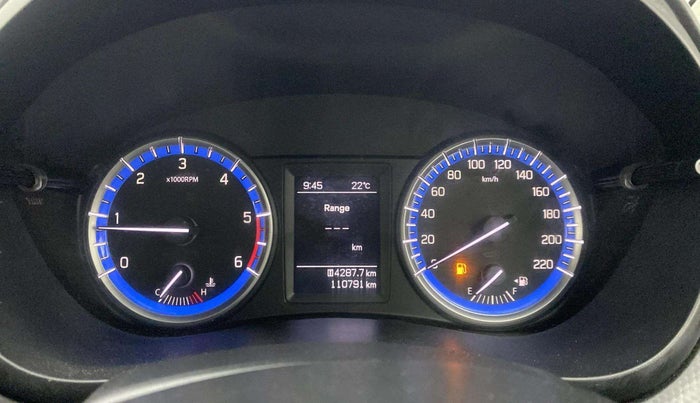 2015 Maruti S Cross ALPHA 1.3, Diesel, Manual, 1,10,748 km, Odometer Image
