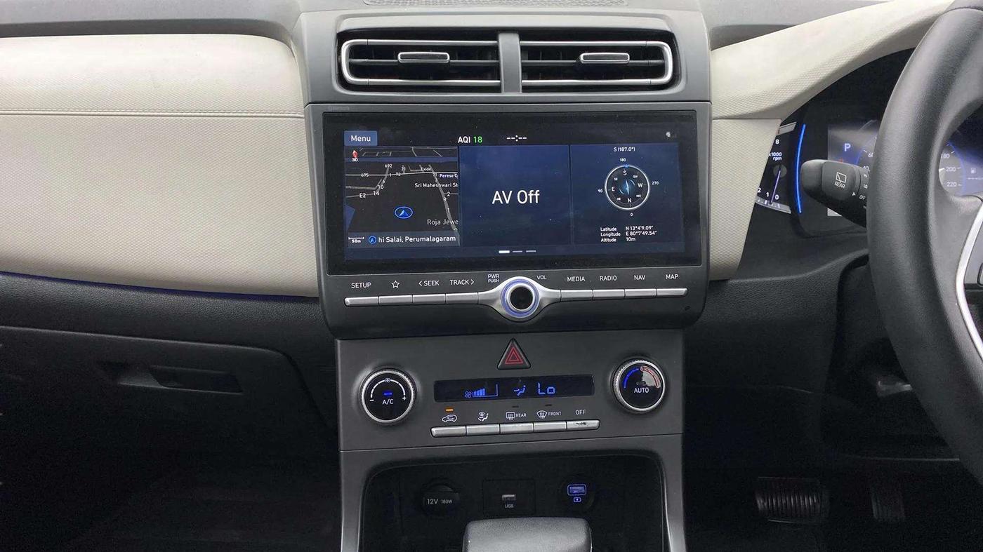 2021 Hyundai Creta SX (O) IVT 1.5 PETROL, Petrol, Automatic, 44,503 km, Air Conditioner