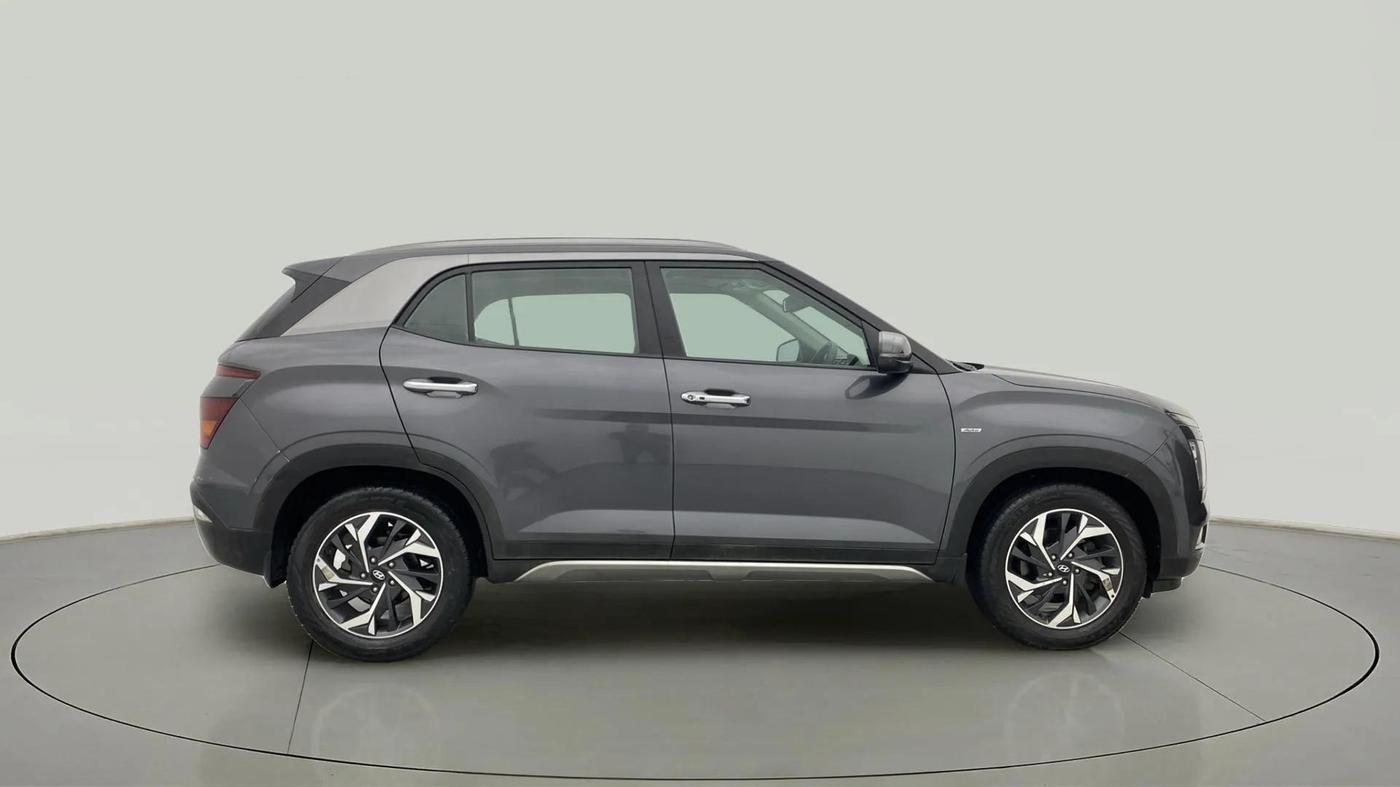 2021 Hyundai Creta SX (O) IVT 1.5 PETROL, Petrol, Automatic, 44,503 km, Right Side View