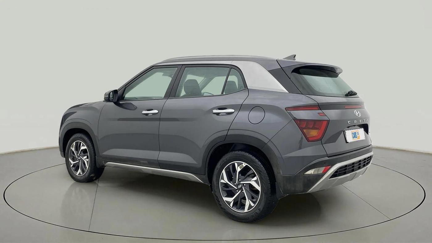 2021 Hyundai Creta SX (O) IVT 1.5 PETROL, Petrol, Automatic, 44,503 km, Left Back Diagonal