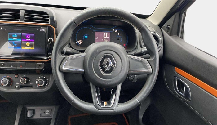 2021 Renault Kwid CLIMBER 1.0 AMT (O), Petrol, Automatic, 27,111 km, Steering Wheel Close Up