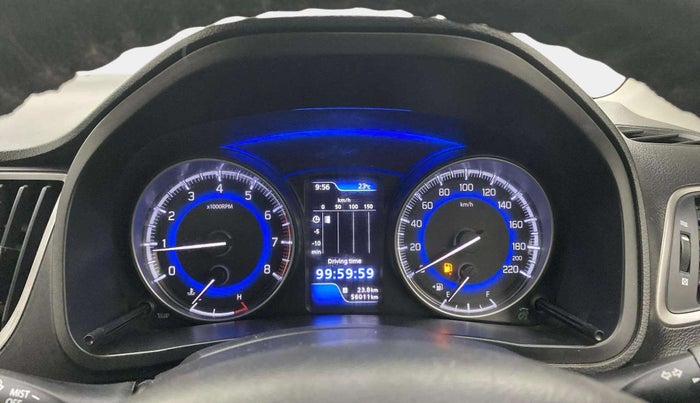 2019 Maruti Baleno ZETA PETROL 1.2, Petrol, Manual, 55,987 km, Odometer Image