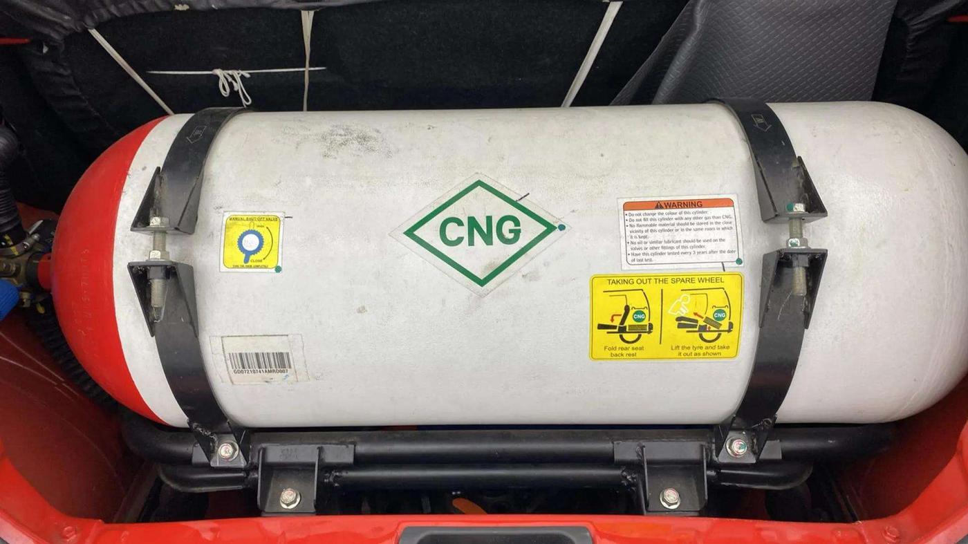 2021 Maruti S PRESSO VXI (O) CNG, CNG, Manual, 56,995 km, Boot Inside