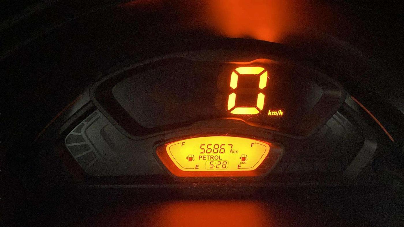 2021 Maruti S PRESSO VXI (O) CNG, CNG, Manual, 56,995 km, Odometer Image