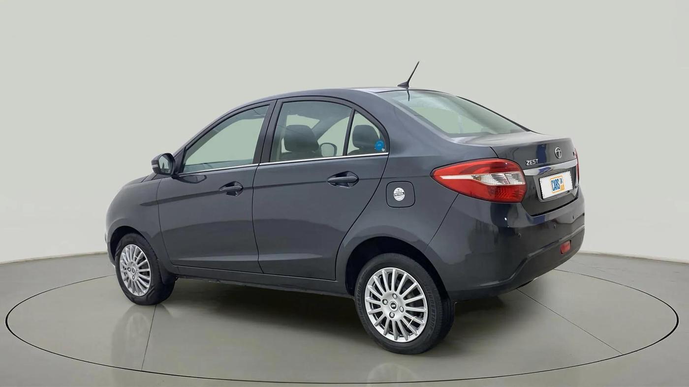 2016 Tata Zest XMS PETROL, Petrol, Manual, 49,347 km, Left Back Diagonal