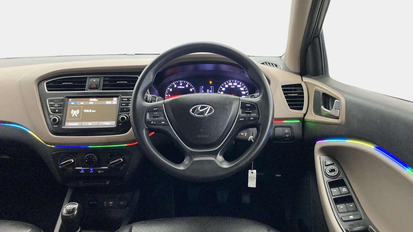 2020 Hyundai Elite i20 SPORTZ PLUS 1.2, Petrol, Manual, 85,985 km, Steering Wheel Close Up