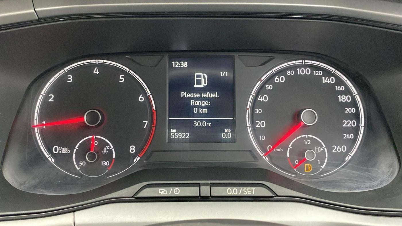2021 Volkswagen TAIGUN HIGHLINE 1.0 TSI MT, Petrol, Manual, 55,978 km, Odometer Image