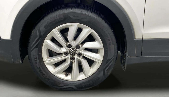 2021 Volkswagen TAIGUN HIGHLINE 1.0 TSI MT, Petrol, Manual, 55,917 km, Left Front Wheel