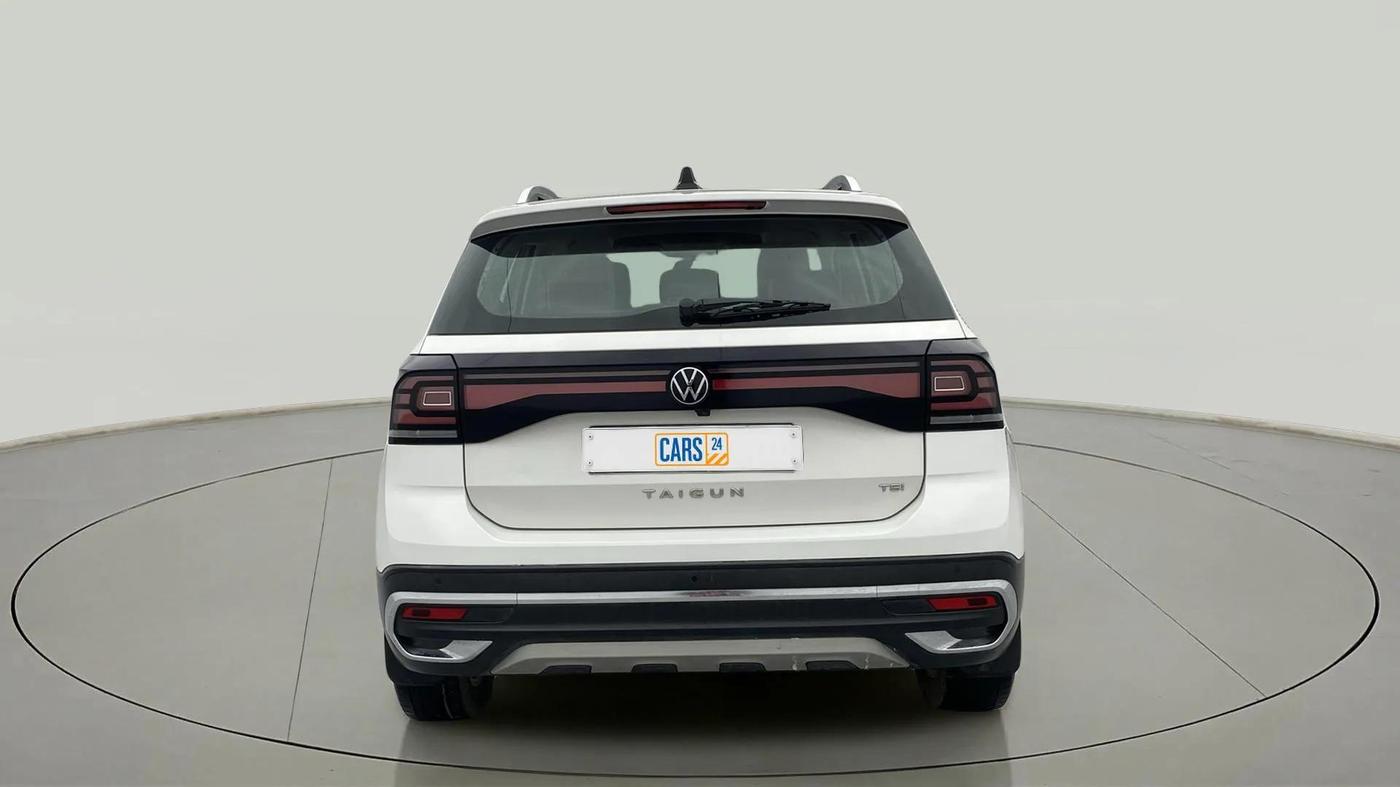 2021 Volkswagen TAIGUN HIGHLINE 1.0 TSI MT, Petrol, Manual, 55,978 km, Back/Rear