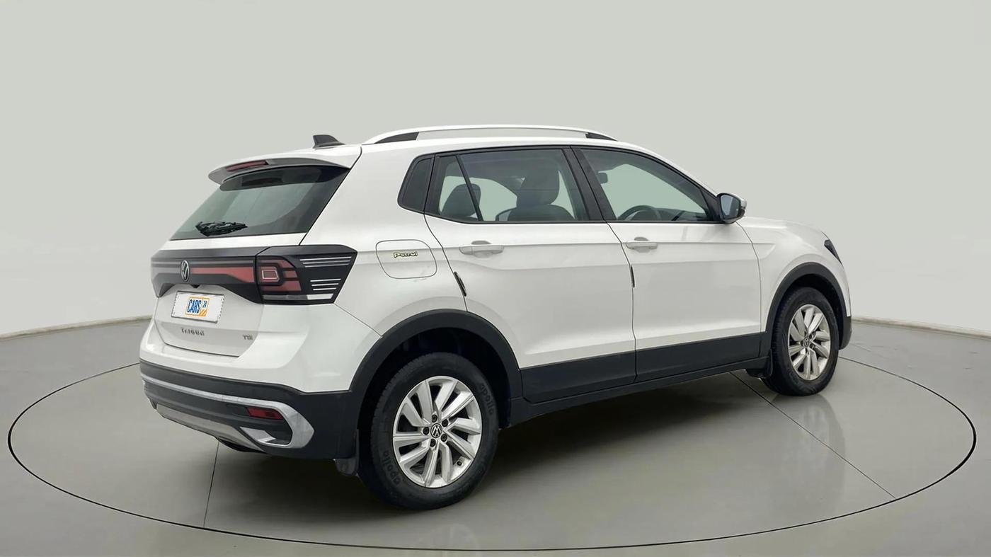 2021 Volkswagen TAIGUN HIGHLINE 1.0 TSI MT, Petrol, Manual, 55,978 km, Right Back Diagonal
