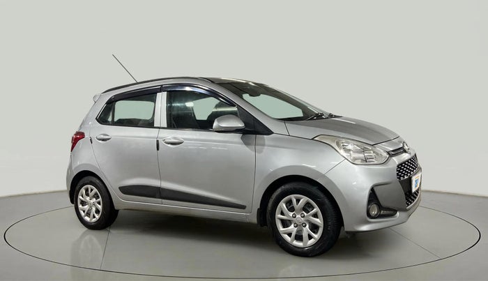 2019 Hyundai Grand i10 SPORTZ 1.2 KAPPA VTVT, Petrol, Manual, 78,542 km, Right Front Diagonal