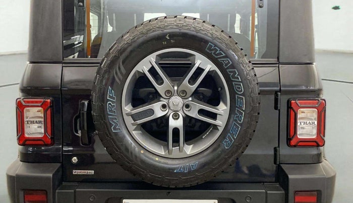 2023 Mahindra Thar LX PETROL HT 4WD AT, Petrol, Automatic, 11,592 km, Spare Tyre