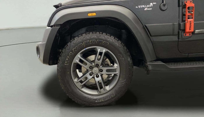 2023 Mahindra Thar LX PETROL HT 4WD AT, Petrol, Automatic, 11,592 km, Left Front Wheel
