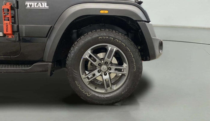 2023 Mahindra Thar LX PETROL HT 4WD AT, Petrol, Automatic, 11,592 km, Right Front Wheel