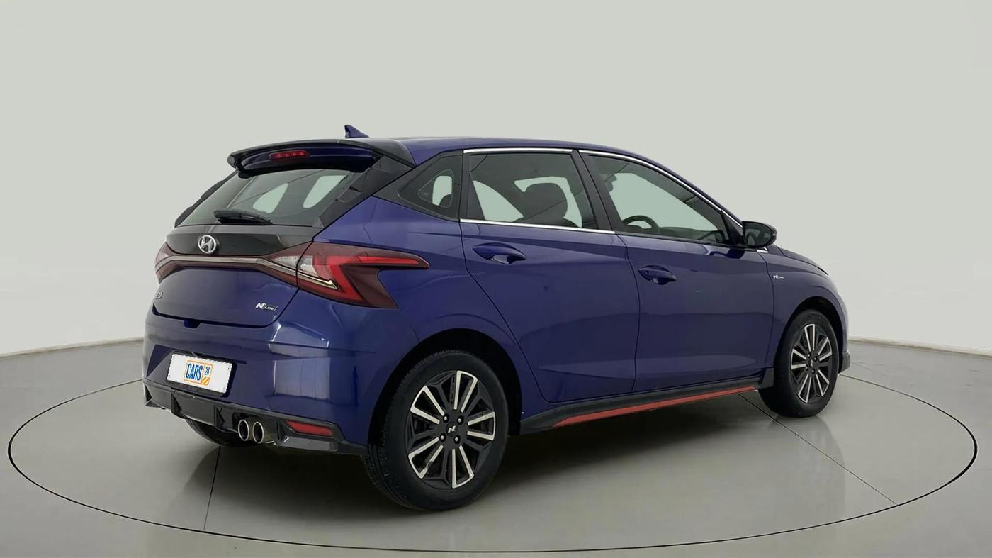 2022 Hyundai NEW I20 N LINE N8 1.0 TURBO GDI DCT, Petrol, Automatic, 40,901 km, Right Back Diagonal