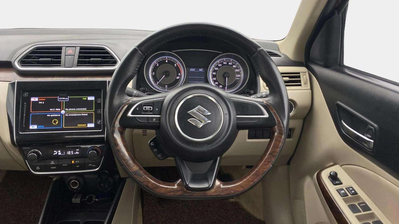 2019 Maruti Dzire ZDI PLUS, Diesel, Manual, 71,349 km, Steering Wheel Close Up