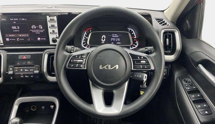 2021 KIA SONET HTK PLUS 1.2, Petrol, Manual, 37,995 km, Steering Wheel Close Up