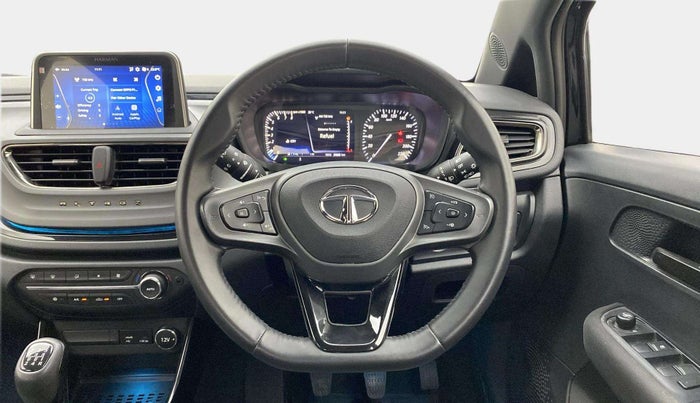 2023 Tata ALTROZ XZ Plus (S) Dark Edition, Petrol, Manual, 20,921 km, Steering Wheel Close Up