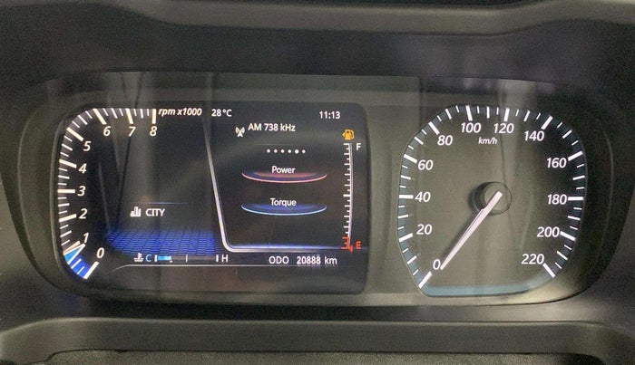 2023 Tata ALTROZ XZ Plus (S) Dark Edition, Petrol, Manual, 20,921 km, Odometer Image