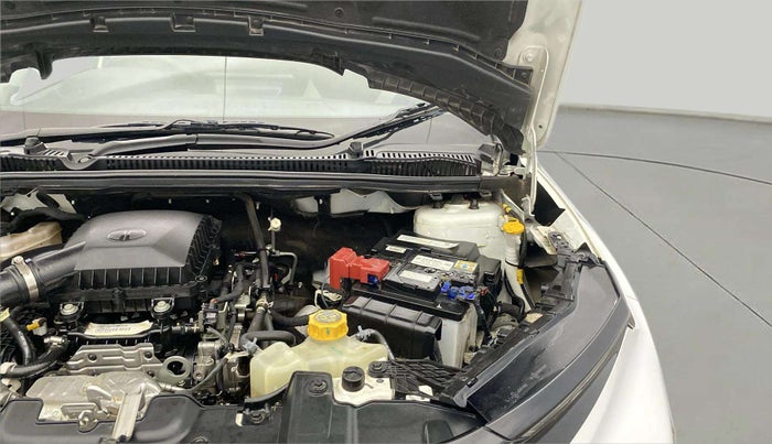 2024 Tata NEXON CREATIVE+ SUNROOF AMT 1.2 PETROL, Petrol, Automatic, 19,648 km, Engine View - Left