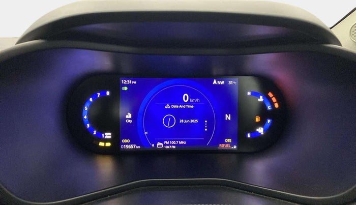 2024 Tata NEXON CREATIVE+ SUNROOF AMT 1.2 PETROL, Petrol, Automatic, 19,648 km, Odometer Image