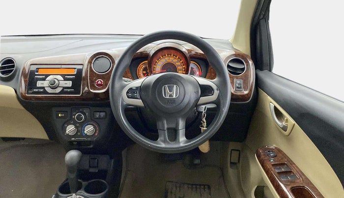2014 Honda Brio VX AT, Petrol, Automatic, 27,434 km, Steering Wheel Close Up