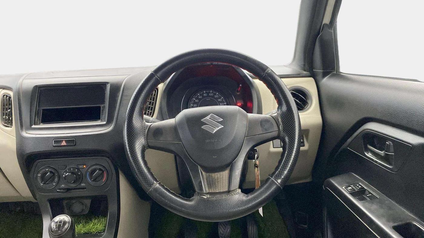 2021 Maruti New Wagon-R LXI 1.0, Petrol, Manual, 74,059 km, Steering Wheel Close Up
