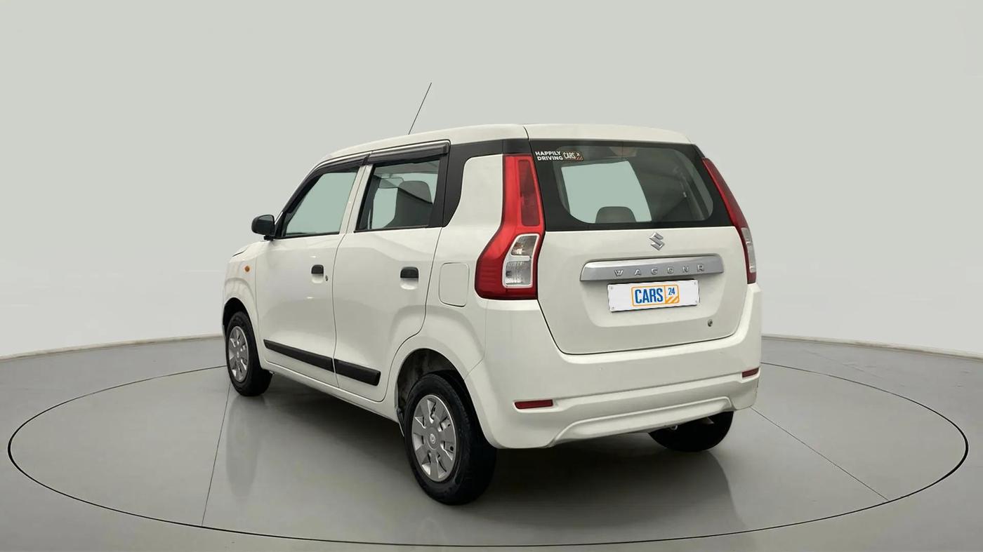 2021 Maruti New Wagon-R LXI 1.0, Petrol, Manual, 74,059 km, Left Back Diagonal