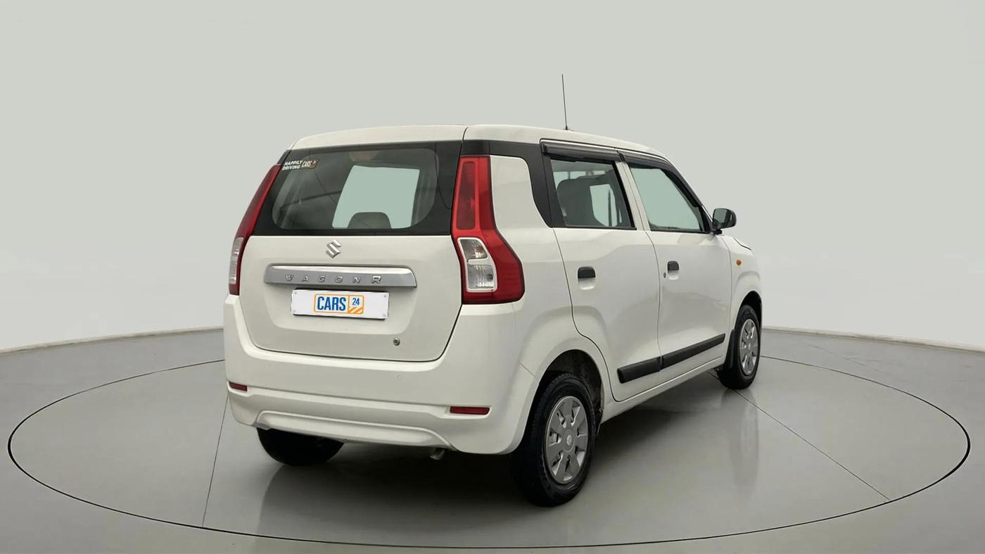2021 Maruti New Wagon-R LXI 1.0, Petrol, Manual, 74,059 km, Right Back Diagonal