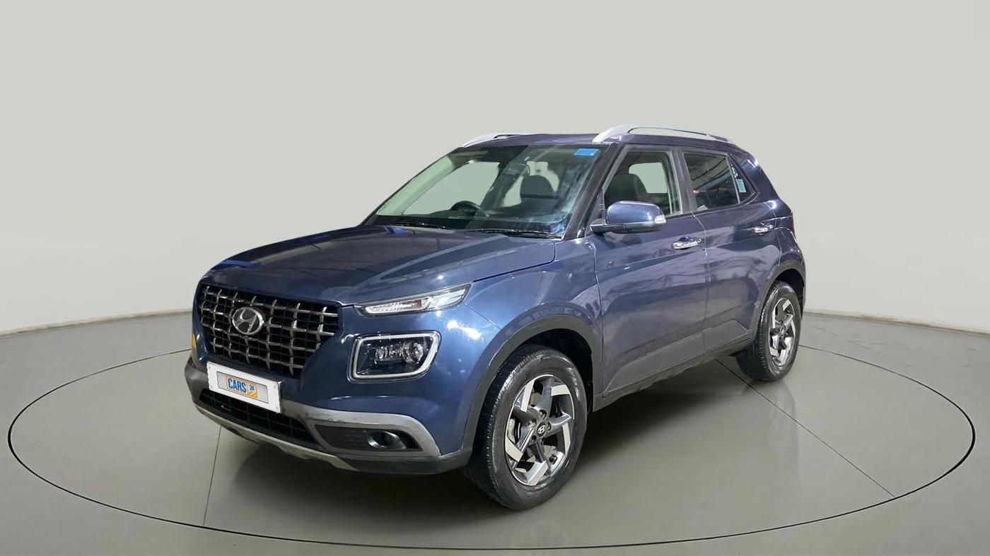 2020 Hyundai VENUE SX PLUS 1.0 TURBO DCT, Petrol, Automatic, 41,393 km, Left Front Diagonal