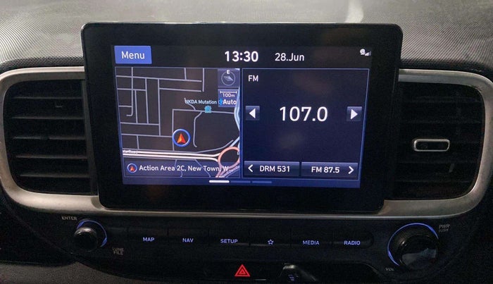 2020 Hyundai VENUE SX PLUS 1.0 TURBO DCT, Petrol, Automatic, 41,380 km, Air Conditioner