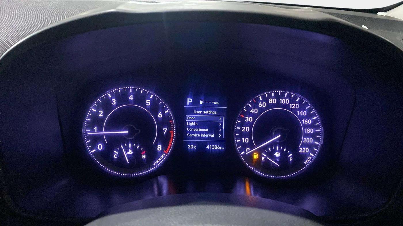 2020 Hyundai VENUE SX PLUS 1.0 TURBO DCT, Petrol, Automatic, 41,393 km, Odometer Image