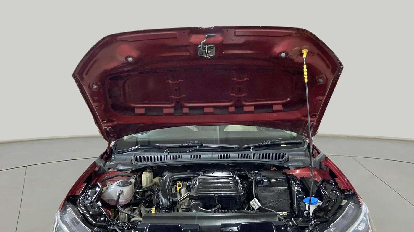 2023 Volkswagen VIRTUS TOPLINE TSI 1.0 MT, Petrol, Manual, 75,073 km, Open Bonet