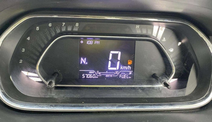 2020 Tata Tiago XZA PLUS PETROL, Petrol, Automatic, 57,056 km, Odometer Image