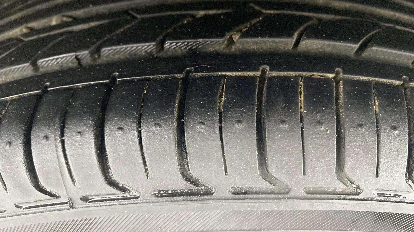 2020 Tata Tiago XZA PLUS PETROL, Petrol, Automatic, 57,090 km, Left Rear Tyre Tread