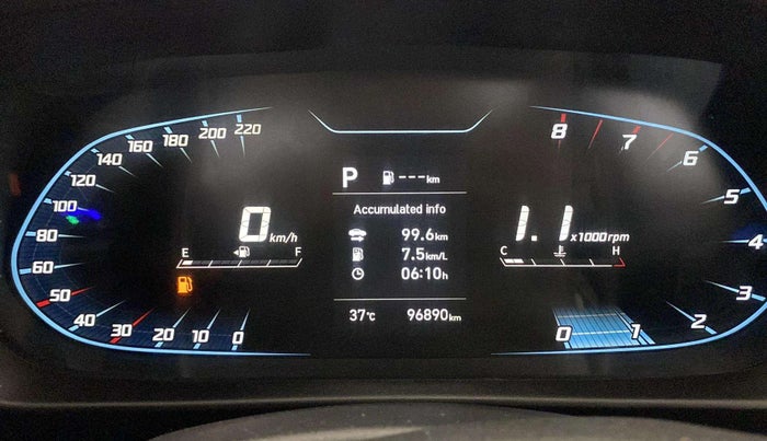 2020 Hyundai NEW I20 ASTA 1.0 GDI TURBO DCT, Petrol, Automatic, 96,829 km, Odometer Image