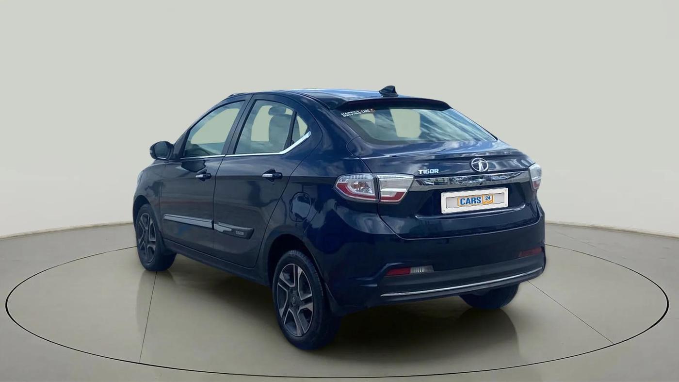 2021 Tata TIGOR XZA PLUS PETROL, Petrol, Automatic, 39,512 km, Left Back Diagonal