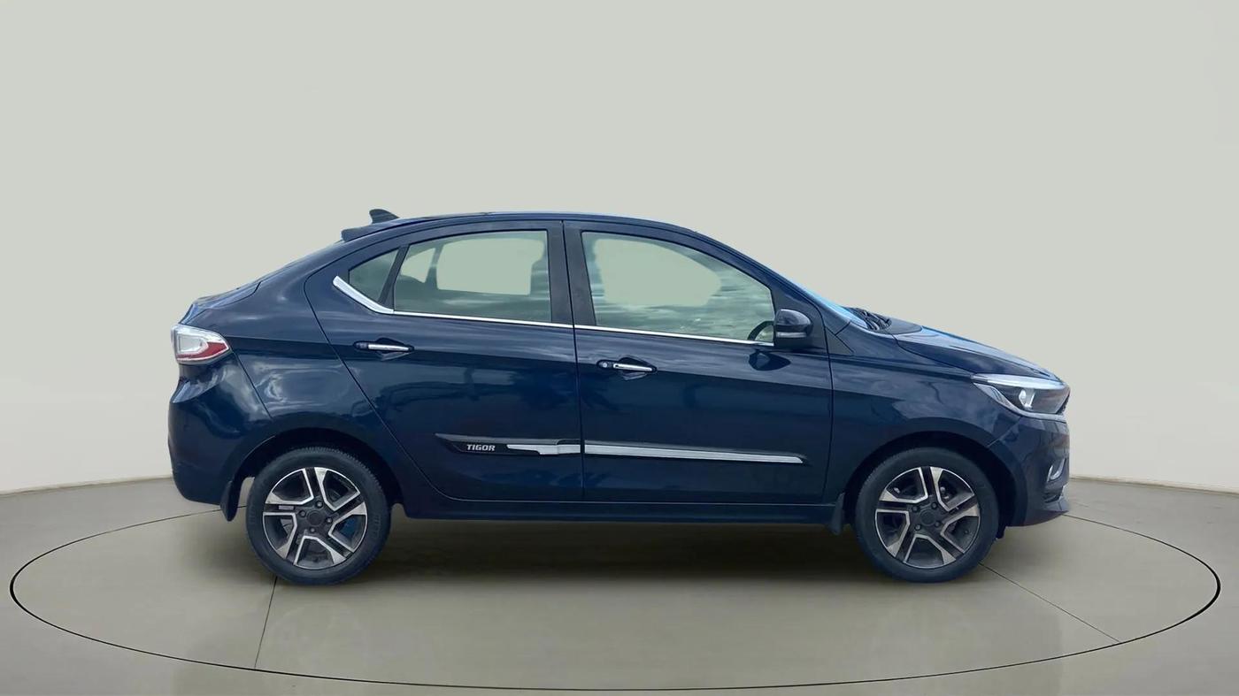 2021 Tata TIGOR XZA PLUS PETROL, Petrol, Automatic, 39,512 km, Right Side View