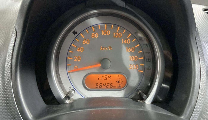 2012 Maruti Ritz VXI, Petrol, Manual, 56,426 km, Odometer Image