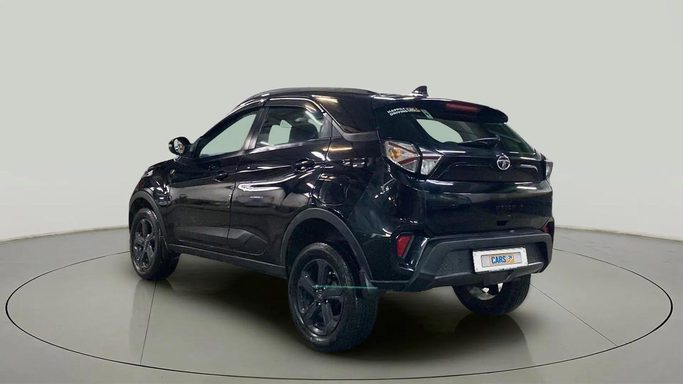 2023 Tata NEXON XZ PLUS SUNROOF DARK DIESEL, Diesel, Manual, 19,440 km, Left Back Diagonal