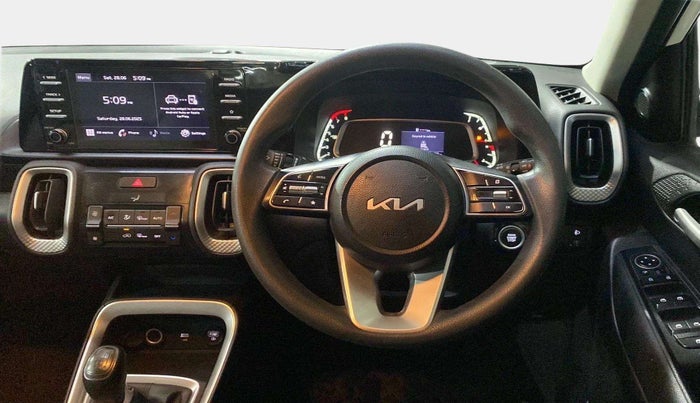 2021 KIA SONET HTK PLUS 1.0 IMT, Petrol, Manual, 50,616 km, Steering Wheel Close Up